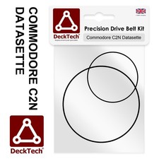 DeckTech™ Replacement Belts for Commodore C64 C2N 1530 Datasette Cassette Player