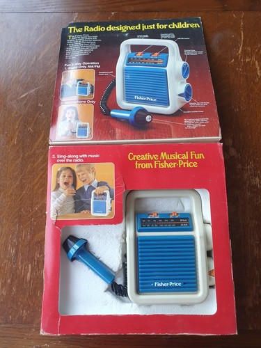 Vintage 1985 boxed fisher - 1985,