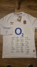 Signed England Rugby Squad