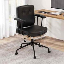 PU Leather Mid Century Modern