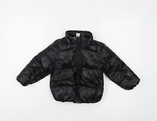 H&M Girls Black Puffer Jacket