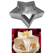SET OF 4 TIER 3D STAR MULTI