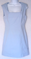 Zara Light blue plunge bodycon