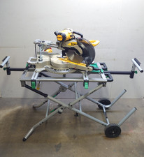 DeWalt DWS727 Double Bevel Slide Mitre Saw - 250mm - 110V