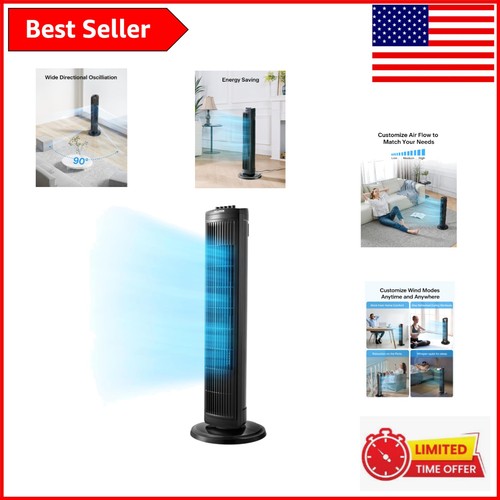 Quiet inch tower fan with - quiet,