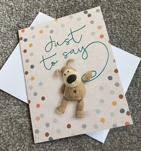 Collage card boofle bear - collage,