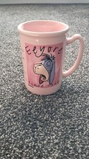 Walt Disney Pink 3D Eeyore Mug