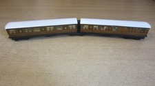 Hornby Dublo 3 Rail LNER  Teak  Post War Articulated Coaches