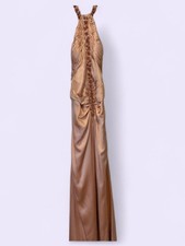 Terani Couture Bronze Halter