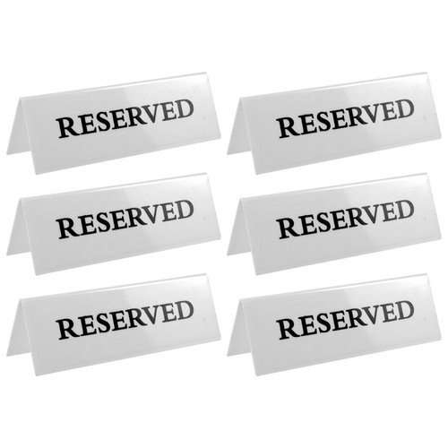 Pcs reserved seating - pcs,