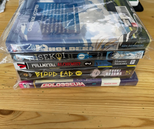Mixed manga bundle - manga, x5