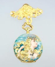 WOW!! Antique Art Nouveau 18K