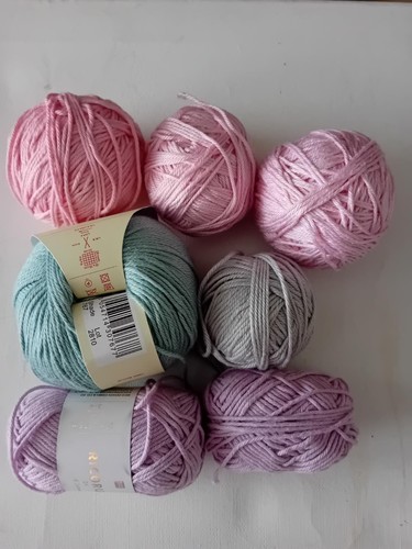 Pink turquoise lilac and - pink,,