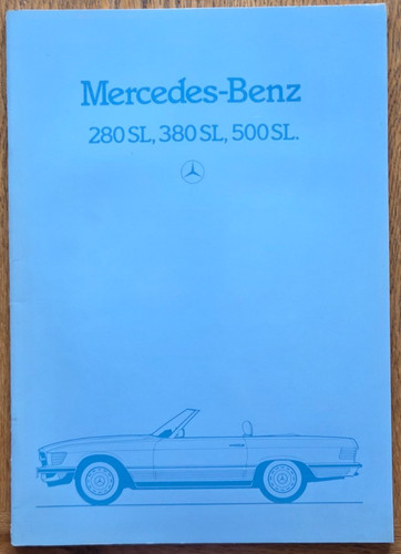 1982 mercedes benz class - 1982, sl-class