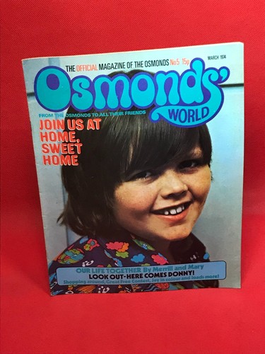 Osmonds world magazine march - world,