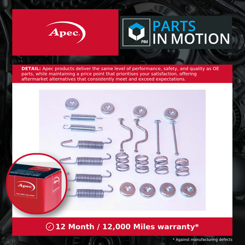 Hand brake shoe - hand, kit