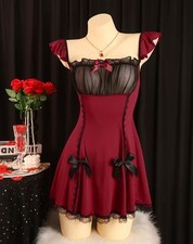 Size 8 S Sexy burgundy Maid