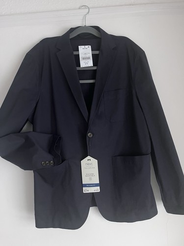 Bnwt next navy cotton blazer - bnwt,