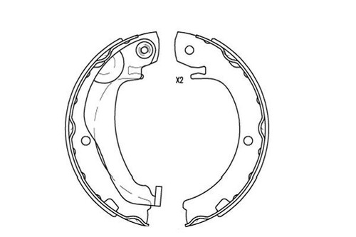 Kbs 9924 kavo parts brake - kavo, shoe