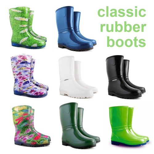 Strong rubber wellington boots - strong,