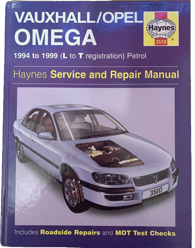 Haynes manual for vauxhall - manual,