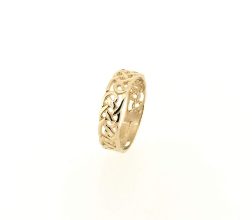 Solid 9ct yellow - gold, irish