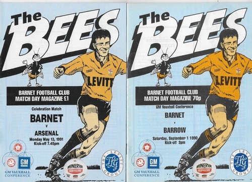 Barnet home programmes season - barnet,