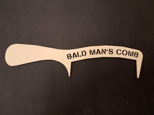 Bald mans comb - -, x