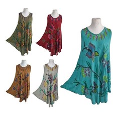 Ladies BUTTERFLY Print TIE DYE