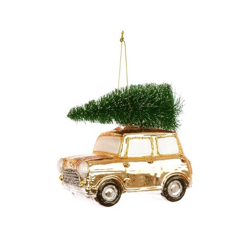 Classic mini car with - classic,