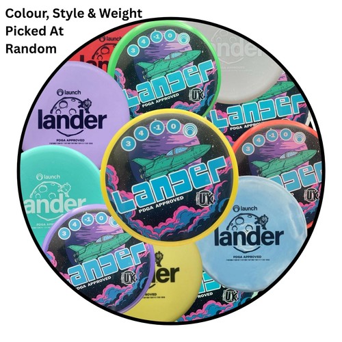 Launch lander putter disc - launch,