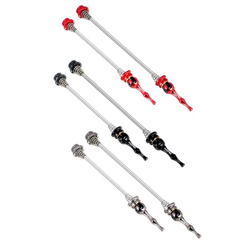 Bike quick release skewers - release, set
