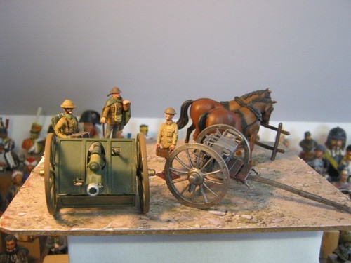 Britains 54mm 18pdr - britains,54mm-18pdr, and