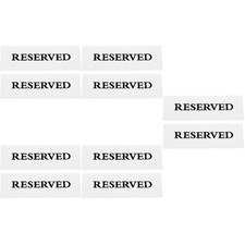  Set of 5 Reserved Signs for Restaurant Tables Chair Cards Wedding Small