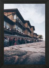 Chanel Queue Framed Wall Art