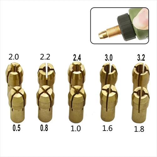10x brass drill chuck - 10x,