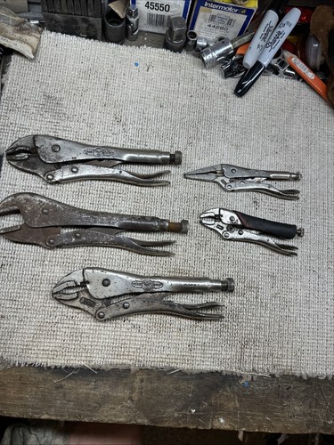 Vise grip job lot pieces - lot,