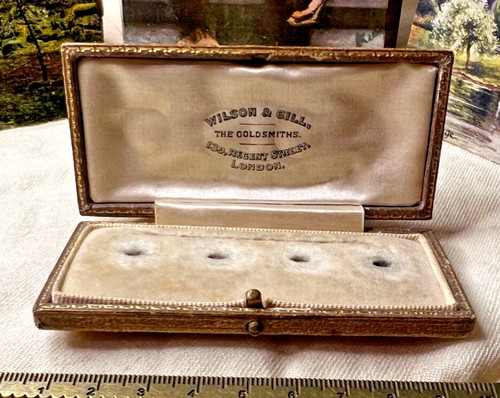 Antique tooled fawn leather - tooled,