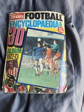The Sun Football Encyclopedia 3D Album 1972-73 Complete Set
