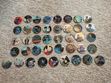 Waddingtons Batman Pogs DC Comics 90+ Pogs + 8 Slammers 1995