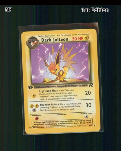 Dark jolteon 1st - dark,