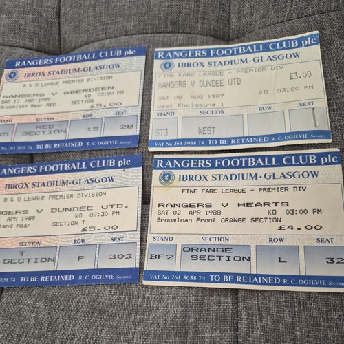 Tickets glasgow rangers - tickets,