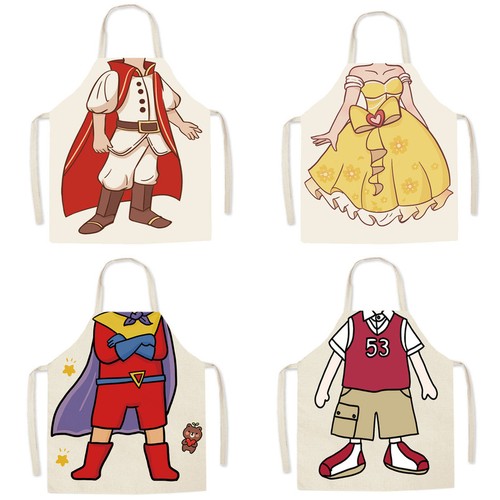 Kids apron chef hat - chef, set