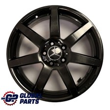 Mercedes W204 7-Spoke AMG Rear Black Alloy Wheel Rim 18" 8,5J ET:54 A2044019902