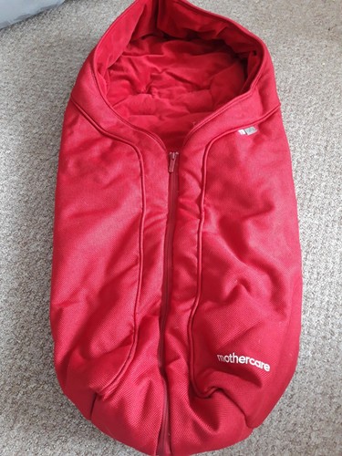 Mothercare orb footmuff berry - footmuff,