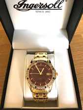 INGERSOLL GENTS GEM SET DRESS WATCH RRP £195