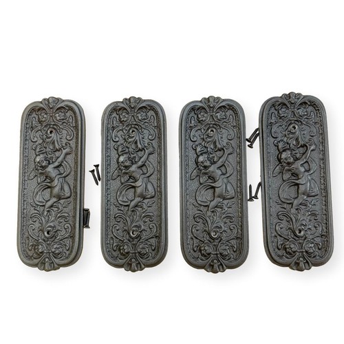 Set four vintage style cast - of,