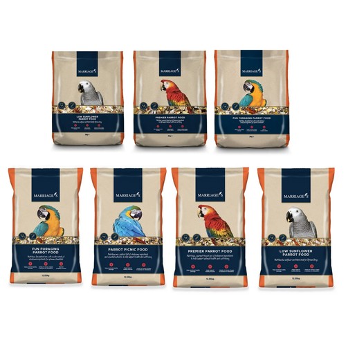 Marriage parrot food protein - marriage's,