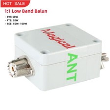 1:1 Low Band Balun Balance to