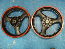 GILERA NORDWEST 600cc FRONT+REAR WHEELS / RIMS SUPERMOTO 1993 